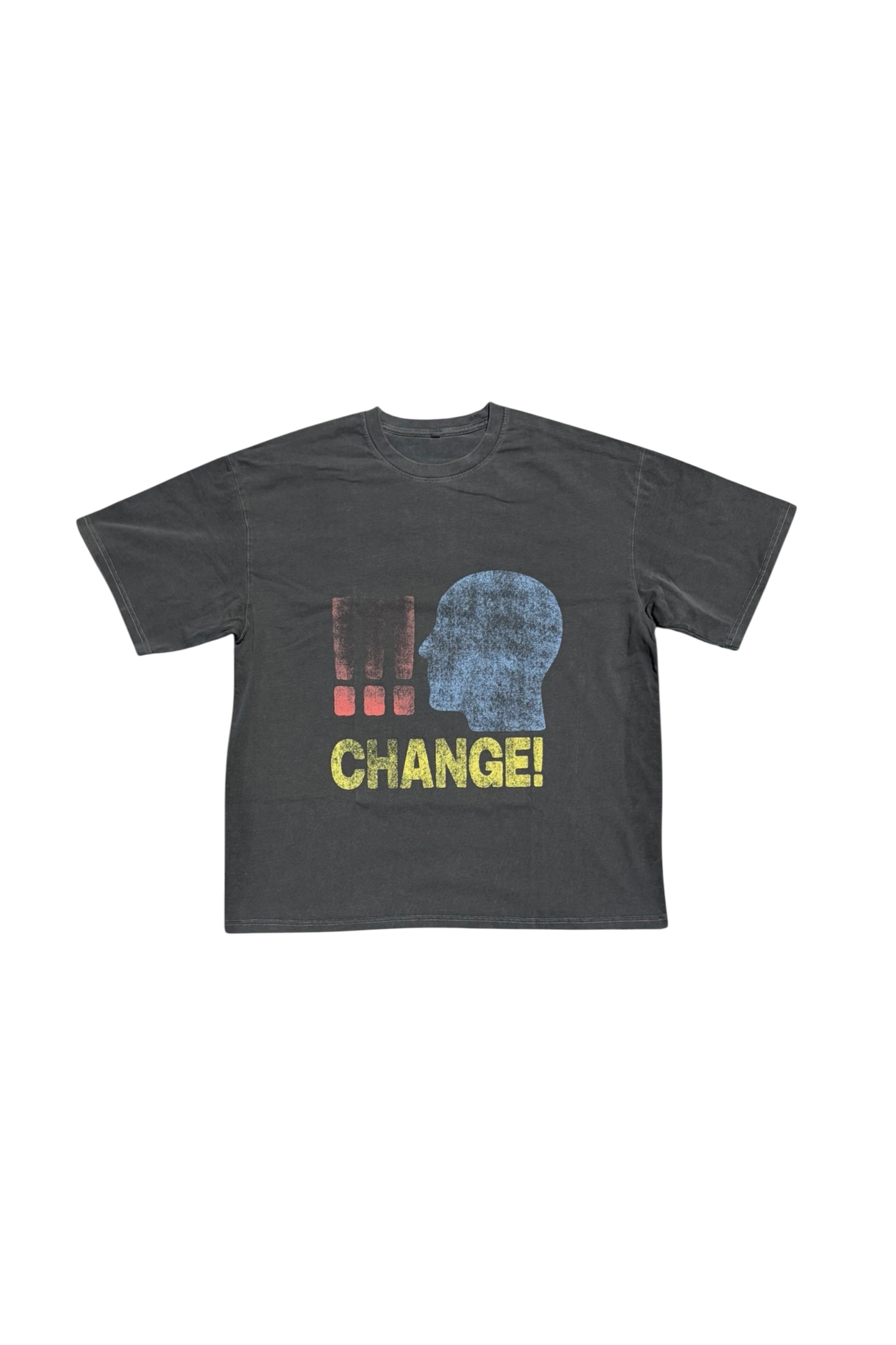 Change! Tee (Retro Grey)